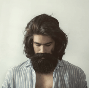 17 Cool Haircuts For Men 2019 | Shoulder-length Bob with Beard | Hairstyleonpoint.com