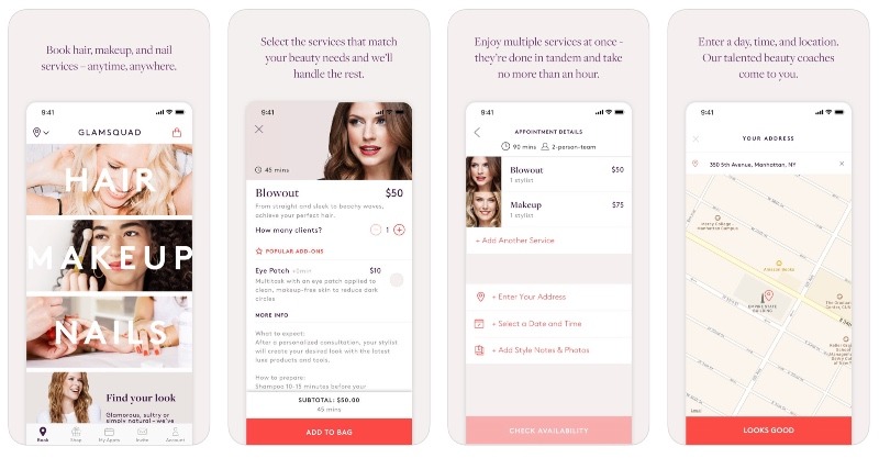 Glamsquad is a must-have app for hairstylists.