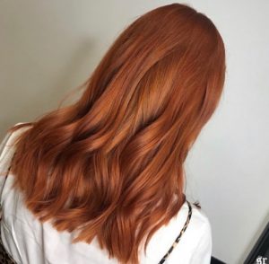 Auburn Copper Hair Color