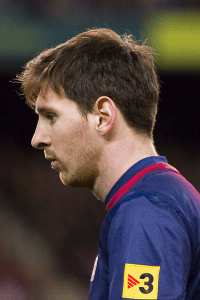 Messi Short Haircut with Fringe