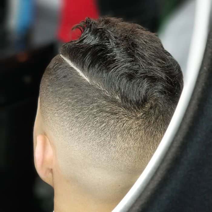 Fade Back Haircut for Men