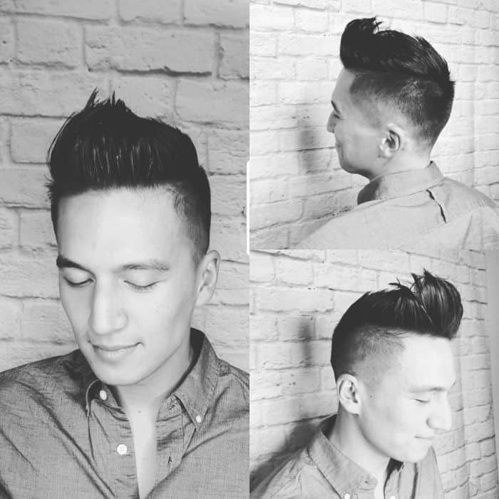 Undercut and Faux Hawk