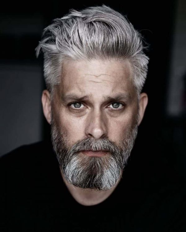 47 Sexy Hairstyles For Older Men for 2021