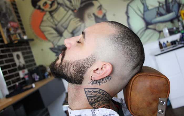 buzz cut Fade Haircut for Men