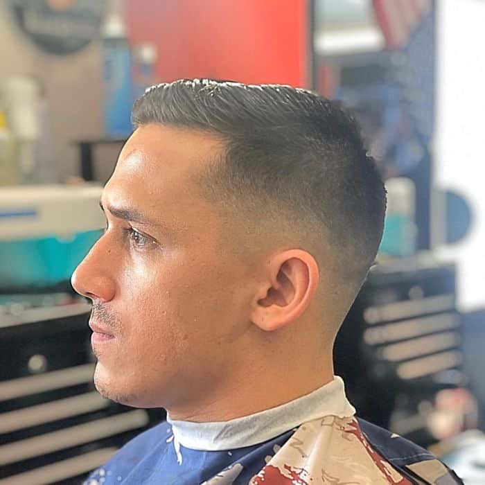 Military Ivy League Haircut