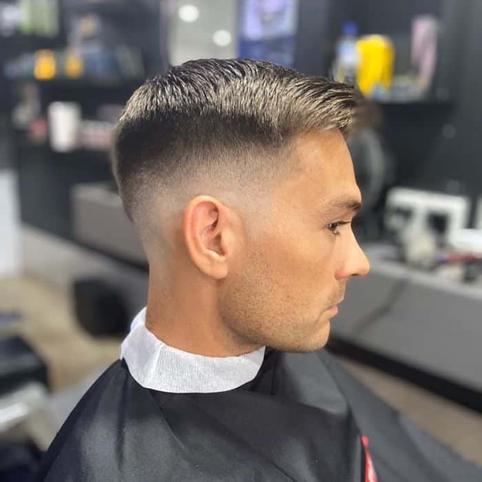 High Fade Comb Over