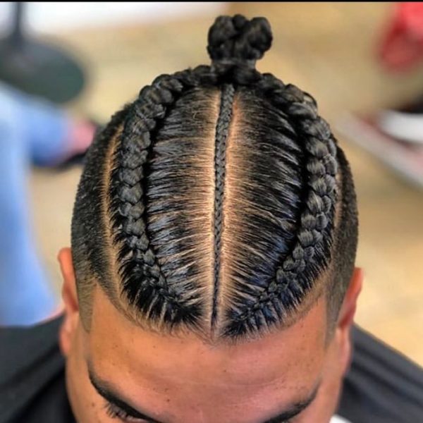 Man Bun Braids: A Surprising New Men's Hair Trend to Try in 2023