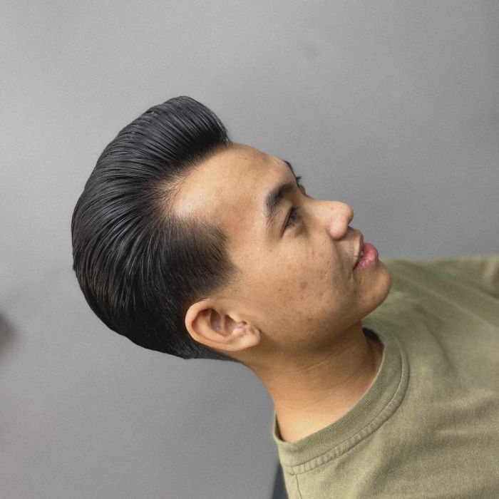 Asian Pompadour