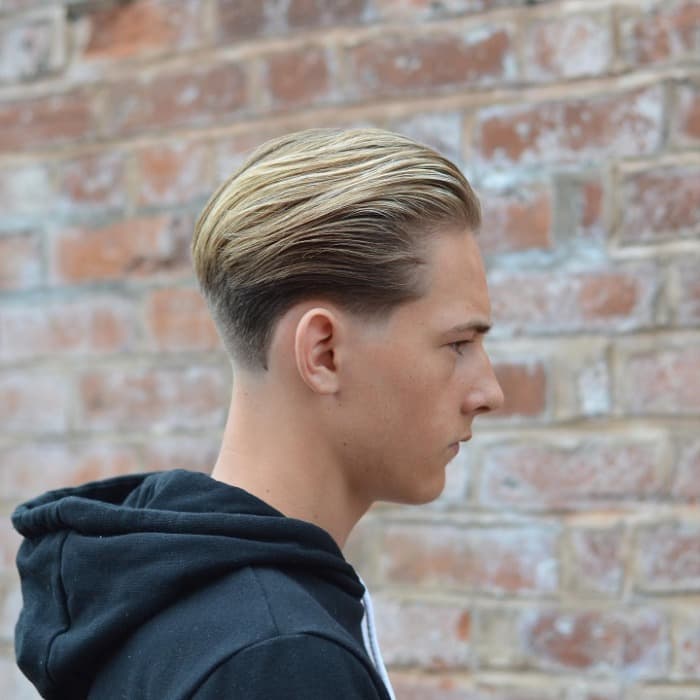 Sleek Shadow Colored Hairdo