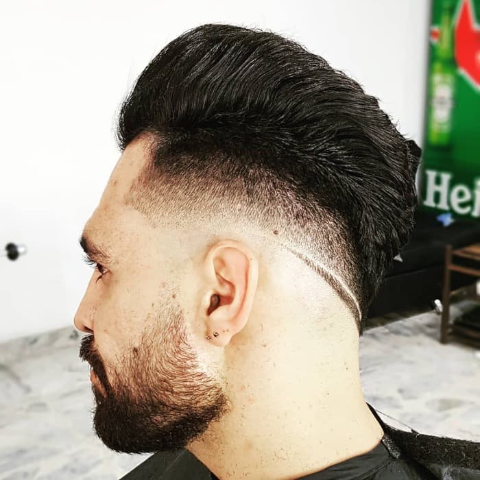 Skin Fade with Textured Spiky Hair