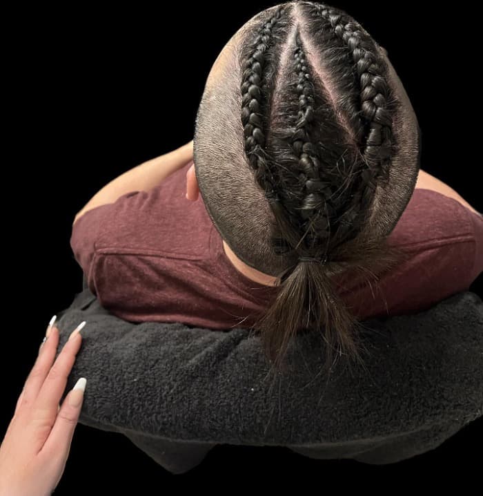 Slicked Back Top Knot