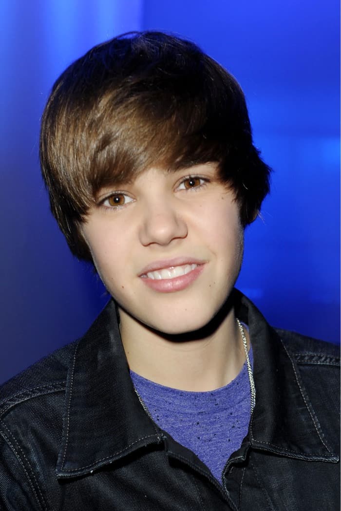 Justin Biebers Hairstyle Haircut Evolution From To