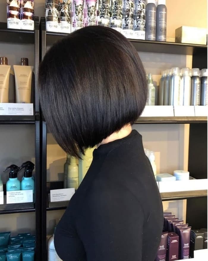 Brunette Classic Bob
