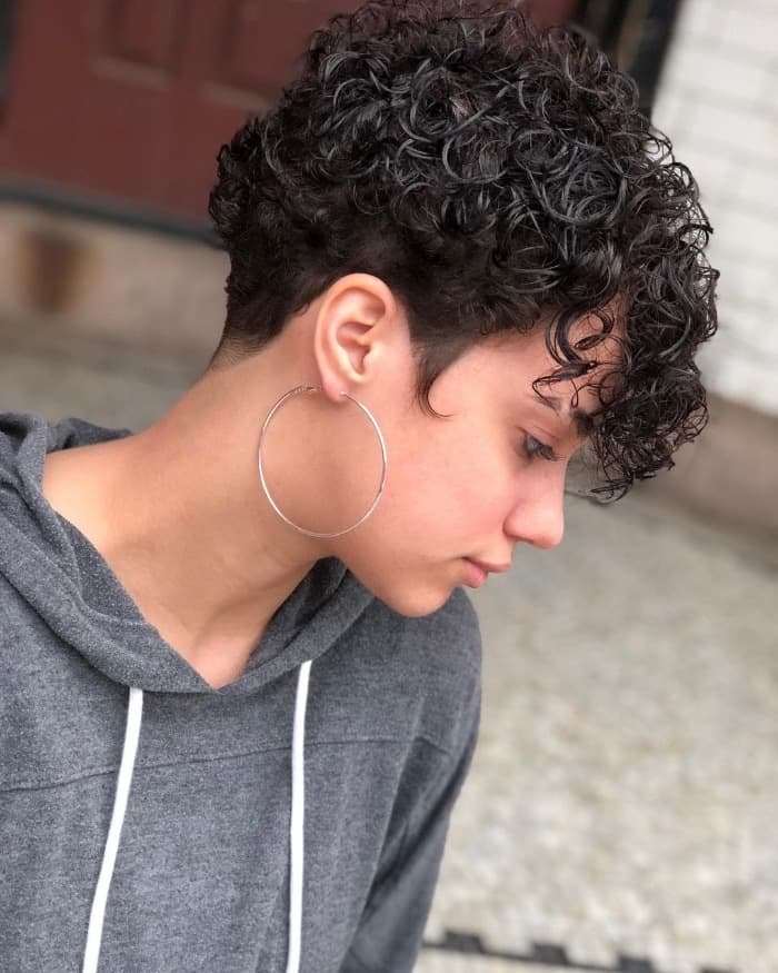 Buzzed Curls