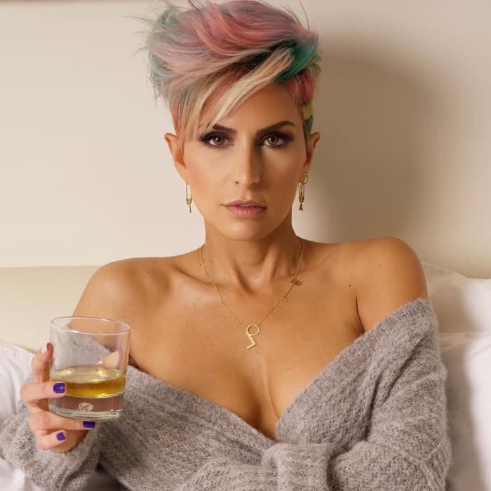 Asymmetrical Pixie Cut