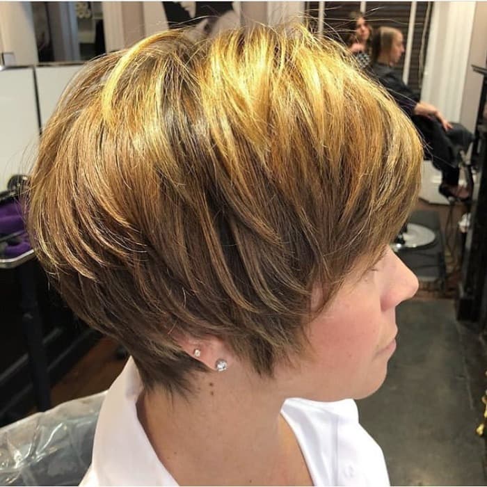 Layered Pixie Cut