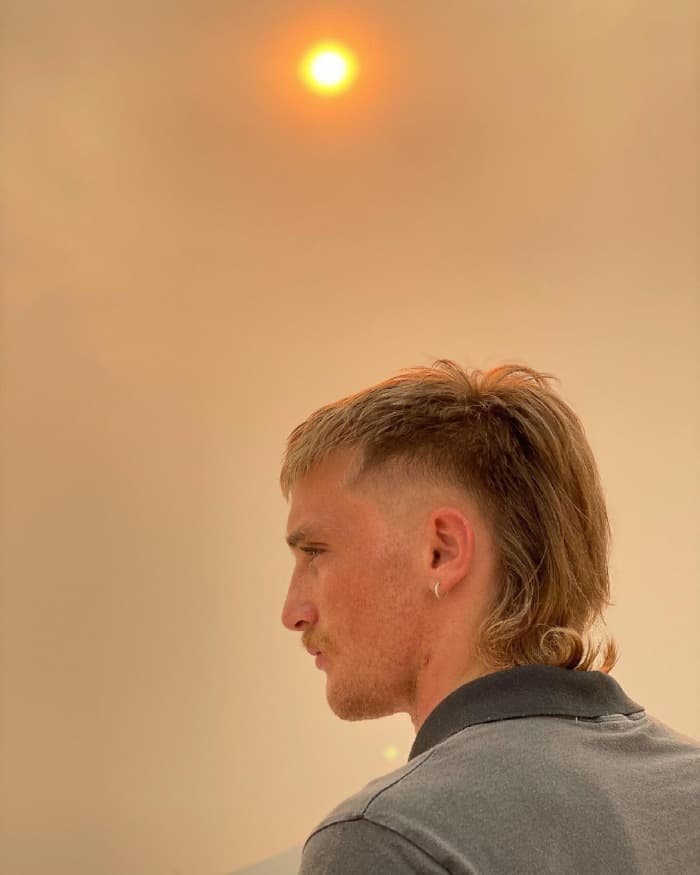 hipster mullet male