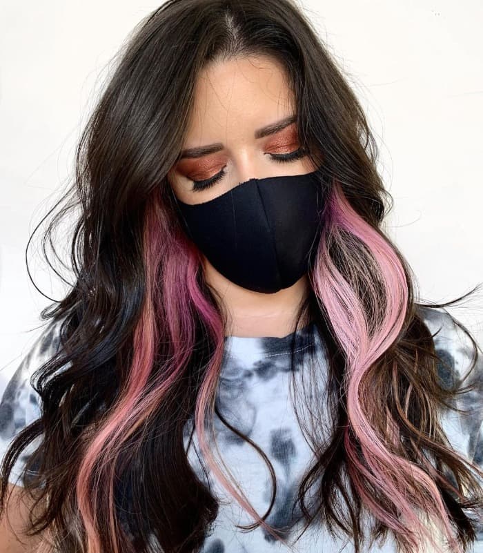 Unbelievable Peekaboo Hair Color Ideas in 2023 - Hairstyle on Point