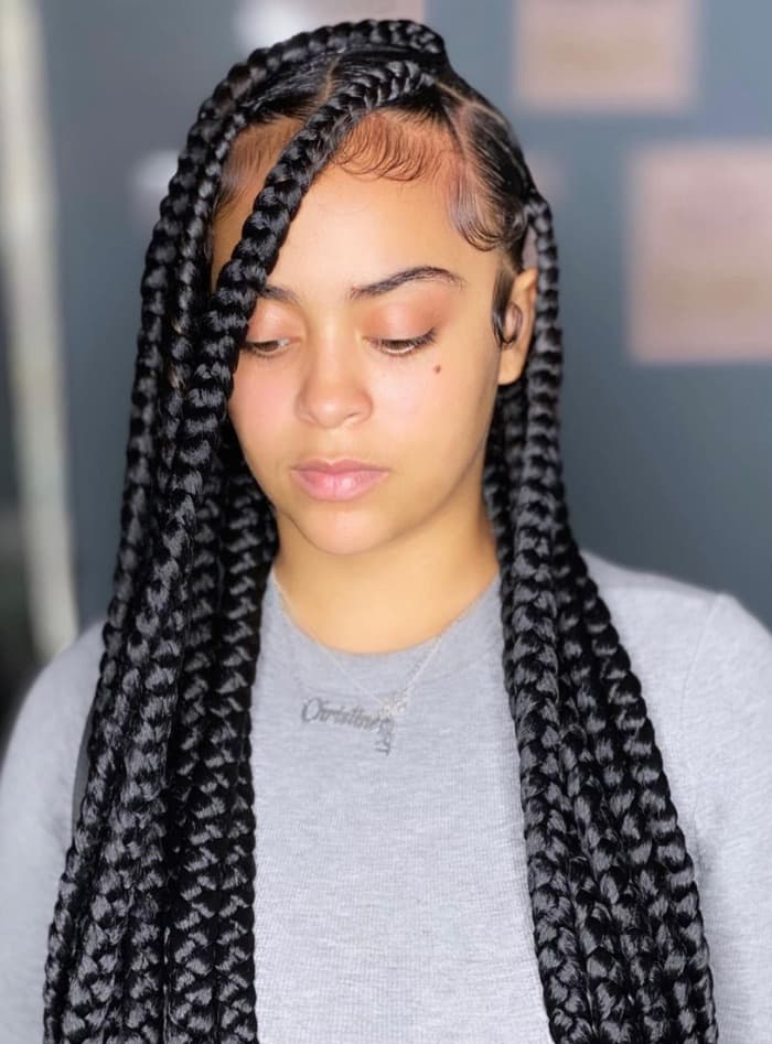 Top 30 Knotless Braids Hairstyles in 2023 - Hairstyle on Point