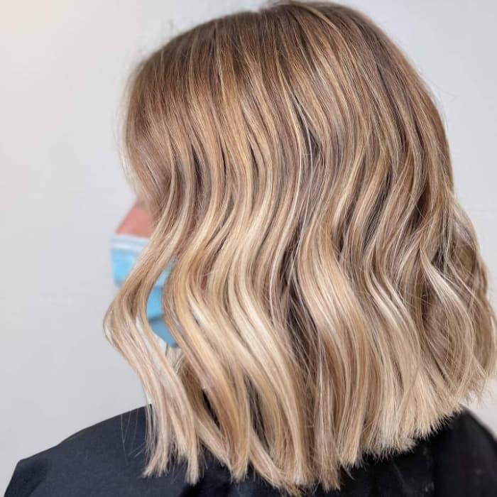 Ombre Wavy Bob