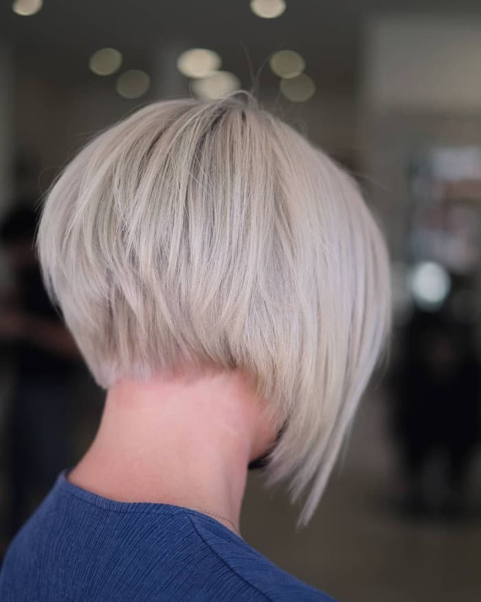 Modern Inverted Bob with Layers