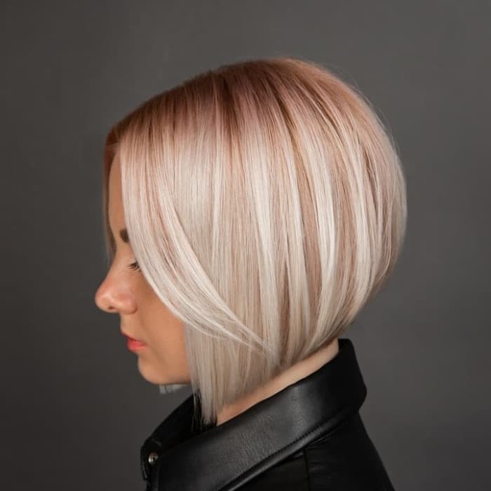 Steeply Angled Inverted Bob