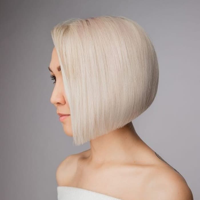 Wispy Inverted Bob With Accurate Edges