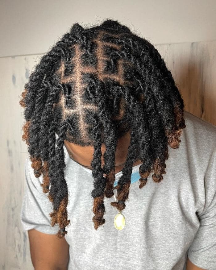 Mini Dreads Or Twists For Men