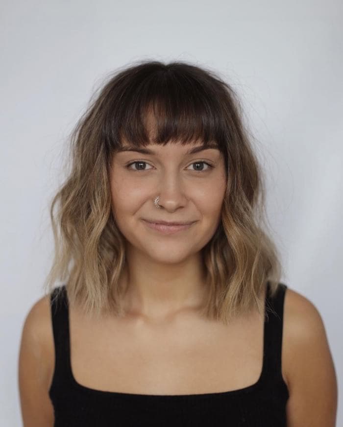 Inverted Bob with Ombrè