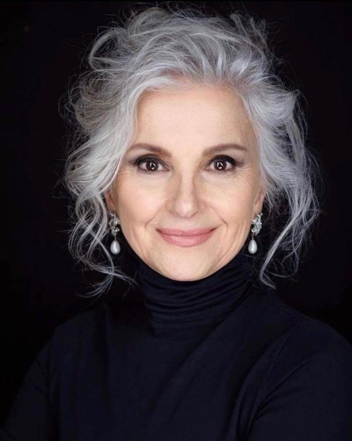 Stylish Hairstyles for Women Over 60 with Round Faces - Hairstyle on Point