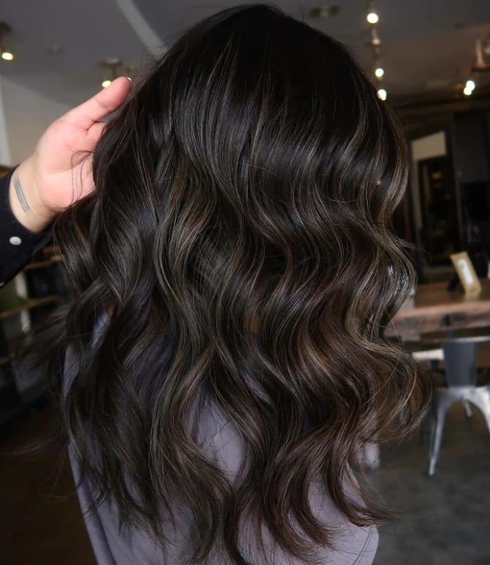 18 Hottest Dark Brown Balayage Styles - Hairstyle on Point