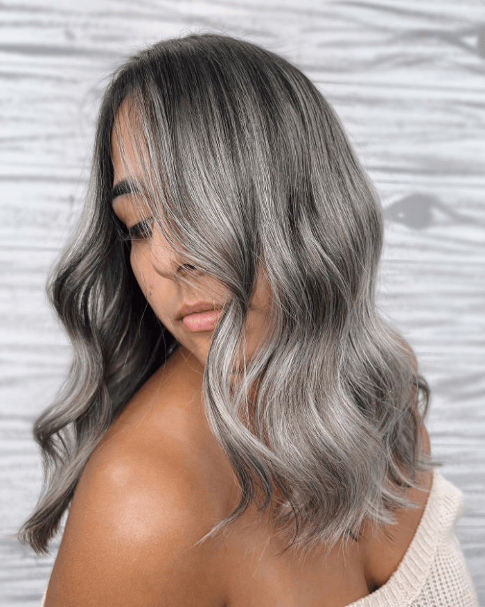 Black-to-Blonde Balayage