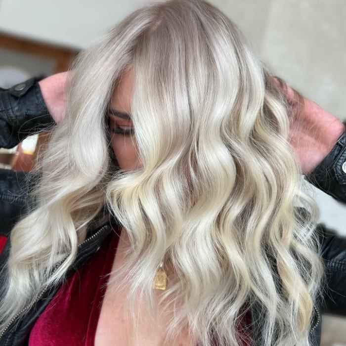 Natural Looking Balayage on Blonde Hair