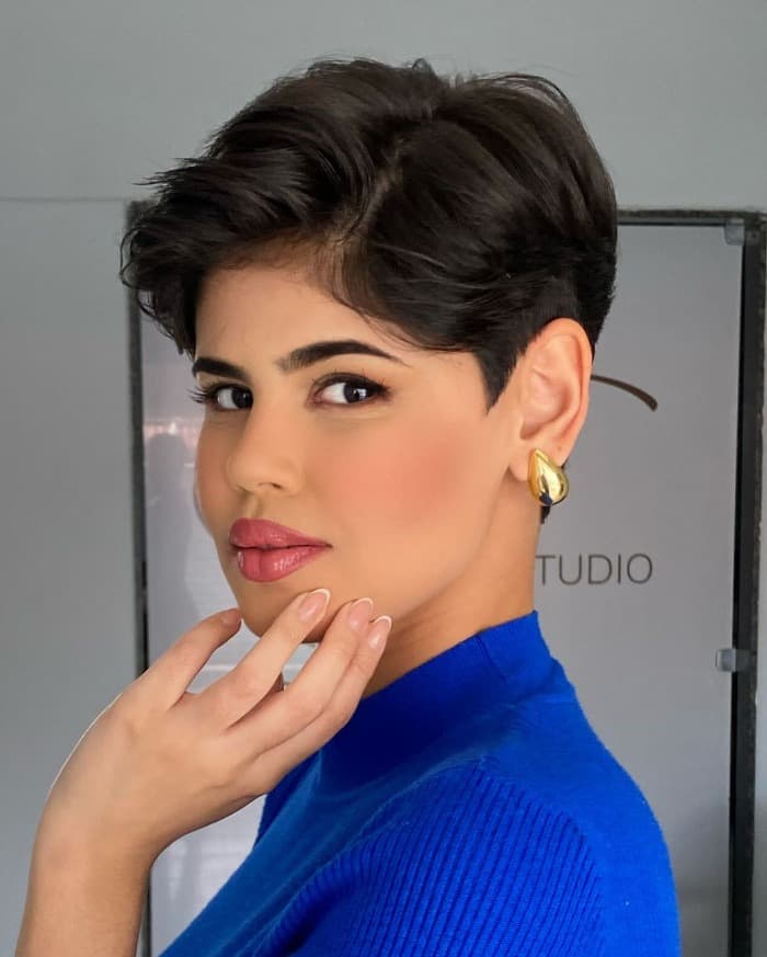 Overgrown Pixie Hair