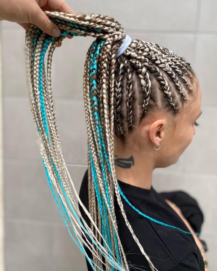 Beautiful High Ponytail