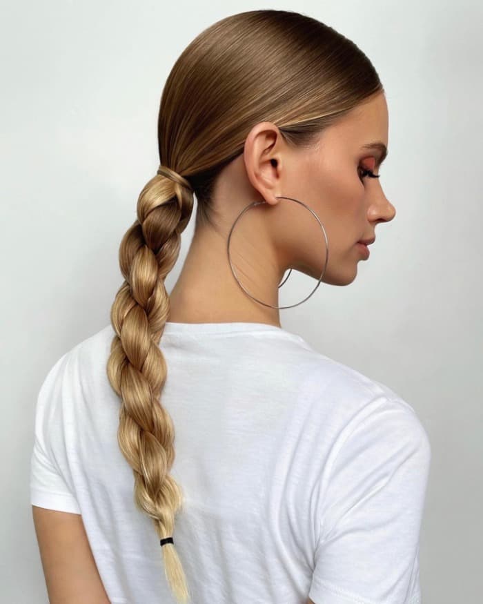 42 Cute Braided Ponytail Ideas to Wear with Anything - Hairstyle on Point