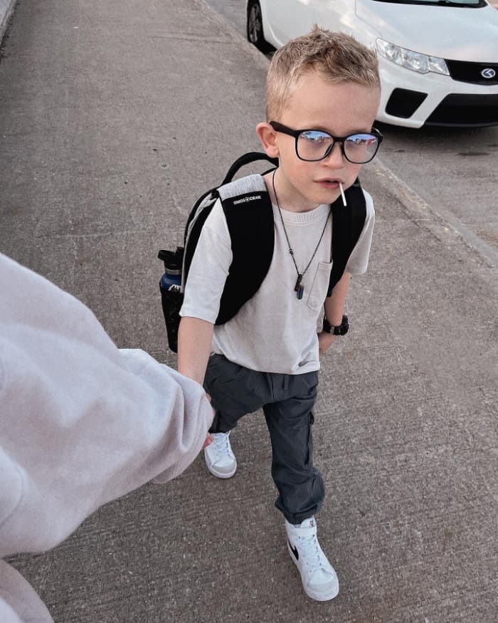 most stylish little boy