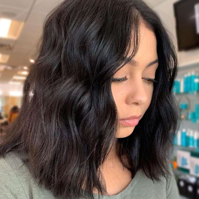 Wispy Lob with Layers
